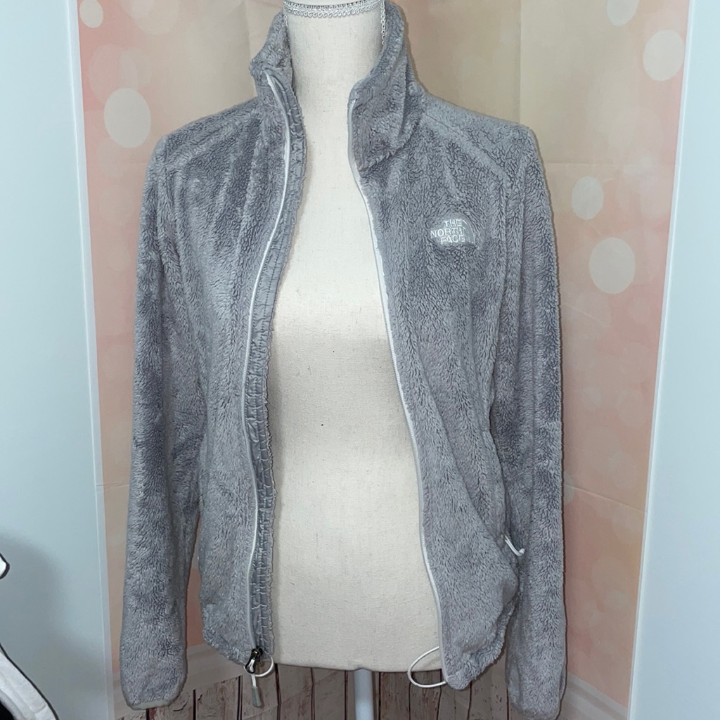 Fuzzy Northface Jacket